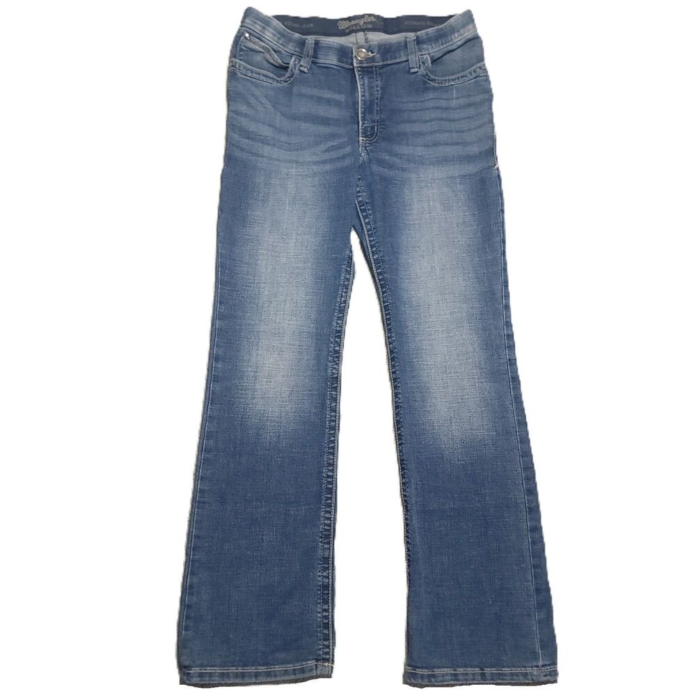 Wrangler Willow Ultimate Riding Jeans Womens 13 Stretch Blue Bootcut 10WRW60DS